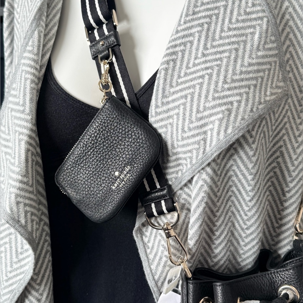 New Kate Spade Mini Bucket bag Rosie in Black - Picture 3 of 10